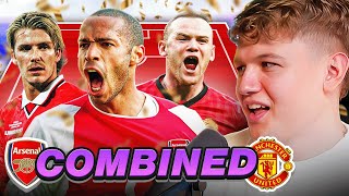 Our Man United vs Arsenal Combined XI Of The Prem Era!