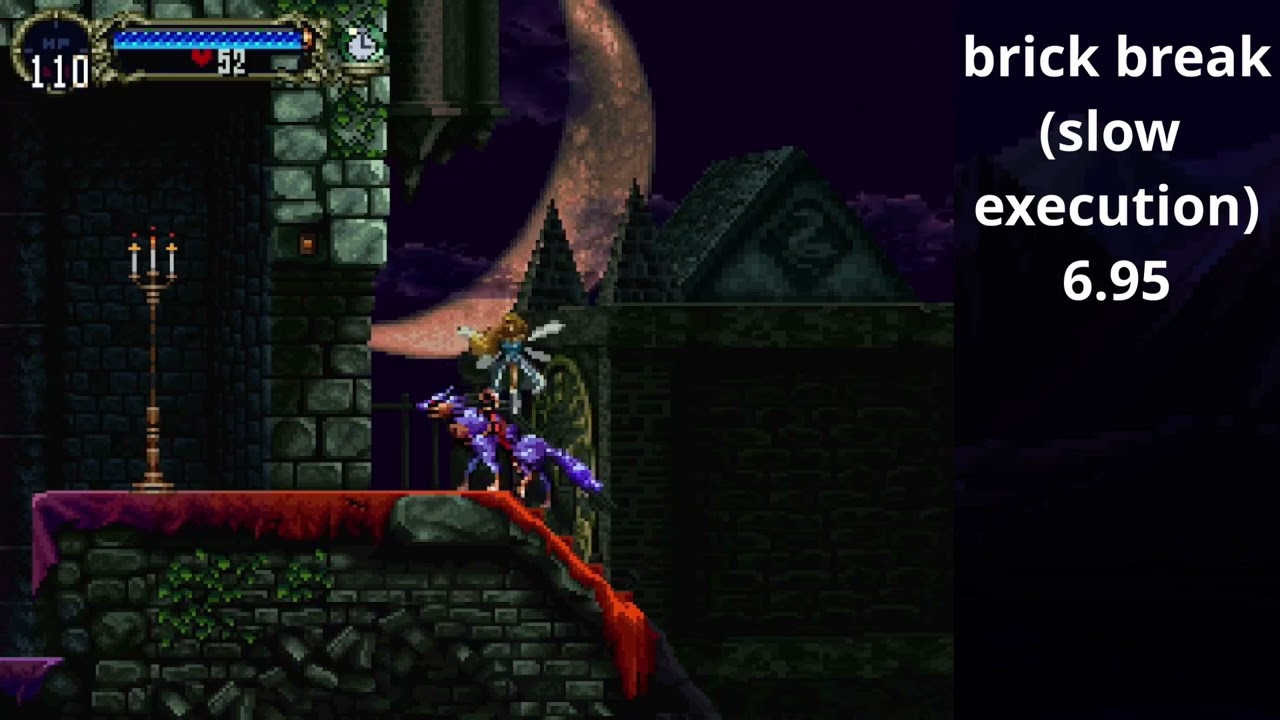 Richter Skip Time Comparison for Alucard Speedruns