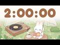 120 minute timer Chill in the Park 🌿🎵 | 2 Hour Timer with Music for Classroom