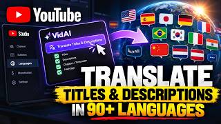Information How to Translate YouTube Titles & Descriptions into 90+ Languages — VidAI Guide Guide