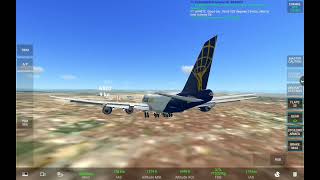 Boeing 747 Butter landing videosu