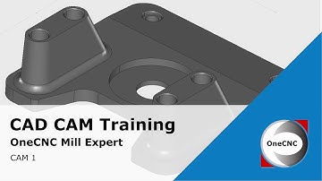 Applying Tool Paths in OneCNC Mill Expert - CAM Training 1