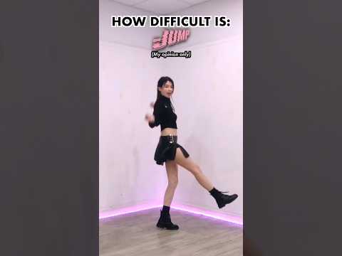 How Difficult Is JUMP BLACKPINK 블랙핑크 MIRRORED Blackpink Kpop 블랙핑크 Jump
