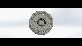 Famous cycloidal gear box motion study 1 in solidworks Profile