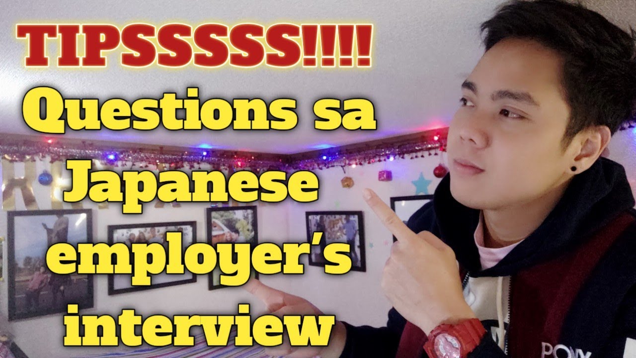 Mga tanong sa Japanese Employers Interview | Vlog #058