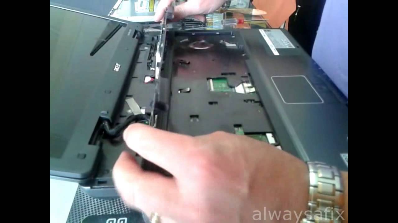 Acer laptop not starting black screen repair - YouTube