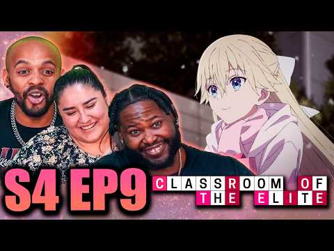 The Hunger Games Have Started👉 Classroom Of The Elite Reaction Episode 9 S4 日本語字幕付き