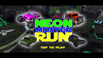 Neon Monster Run - A Unity3d Game
