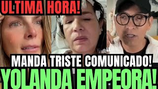 EMPEORA SU SALUD! YOLANDA ANDRADE CUENTA TODA LA VERDAD TRAS EL VIDEO ENVIADO A JORGE CARBAJAL