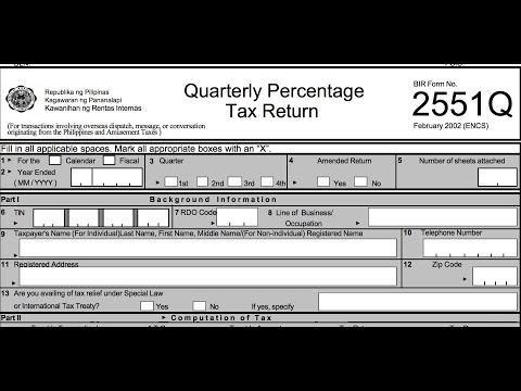 Bir Tax Chart