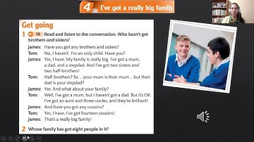 Together Starter - Unit 4 -  Listening class