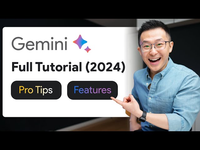 The CORRECT way to use Google Gemini - Updated for 2024! class=