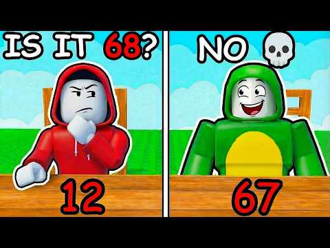 JJ and Mikey IMPOSSIBLE Number Guessing in Roblox - Maizen