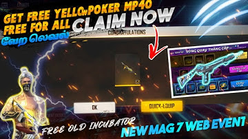 FREE POKER MP40 - para SAMSUNG A3,A5,A6,A7,J2,J5,J7,S5,S6,S7,S9,A10,A20,A30,A50,A70 // FREEFIRE,