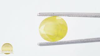 Product Video for: Natural Nigerian Yellow Sapphire – 4.50 Ratti (4.10 Carat) Pukhraj Stone