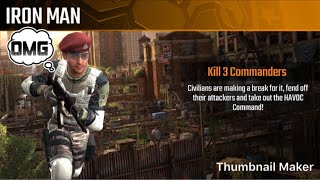 Iron man, Sniper strike special ops mission #5- Rust Belt (Machine gun/zone4) screenshot 4
