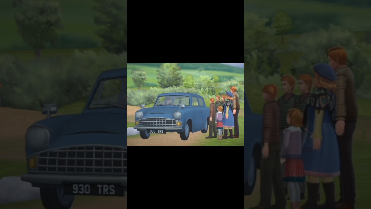 Harry Potter Hogwarts Mystery Weasley flying car 