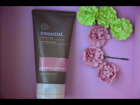 Корейская маска для поврежденных волос The face shop deep treatment pack