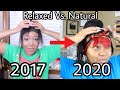 HOW TO: BIG BUN + LAID EDGES *I Followed my 2017 Relaxed Tutorial on my Natural Hair* allofdestiny