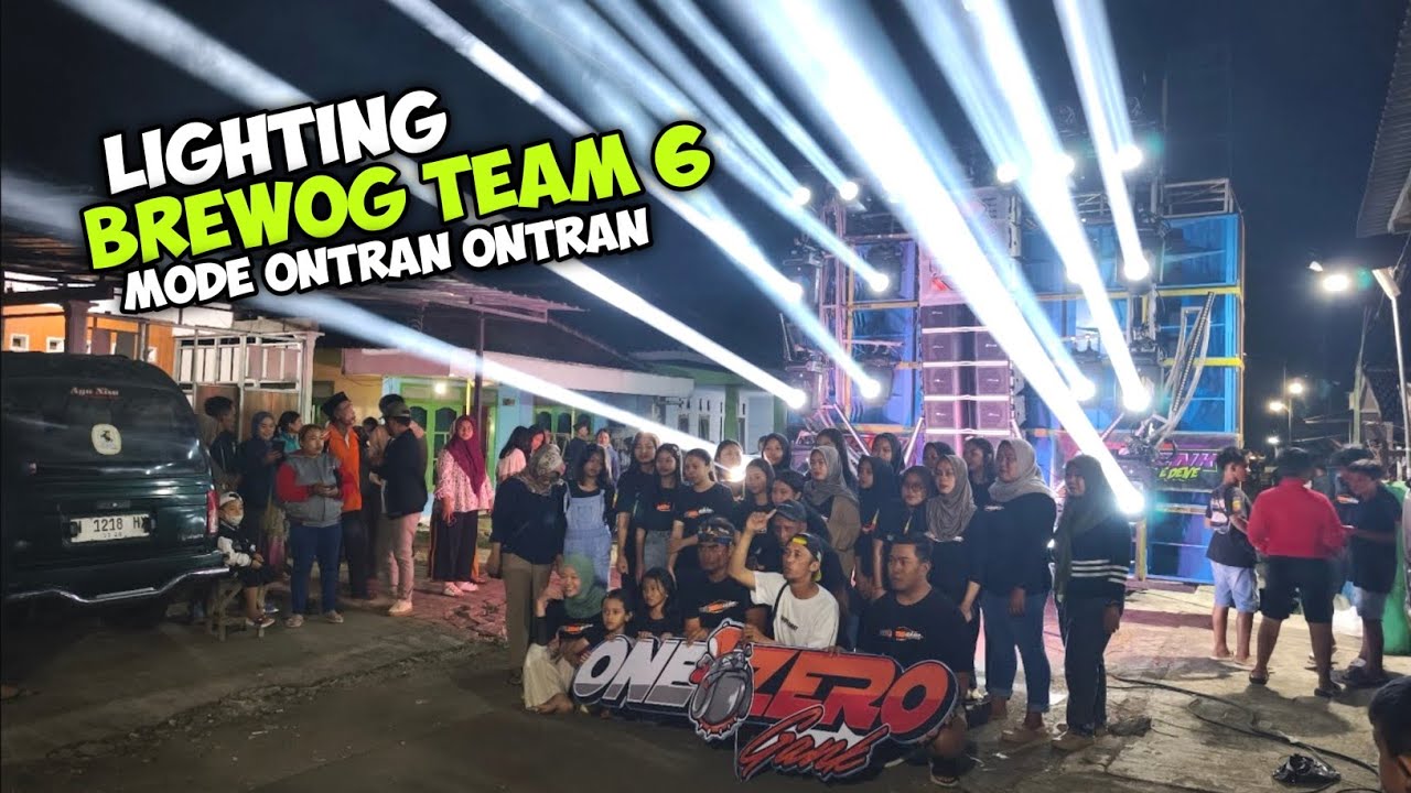 Lighting Brewog Team 6 ditangani cak Kentos Nyala nya Tebel Banget 🔥 ...