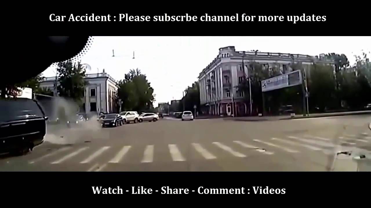Car Accident Stupid Driver Caught on Dash Cam - YouTube
