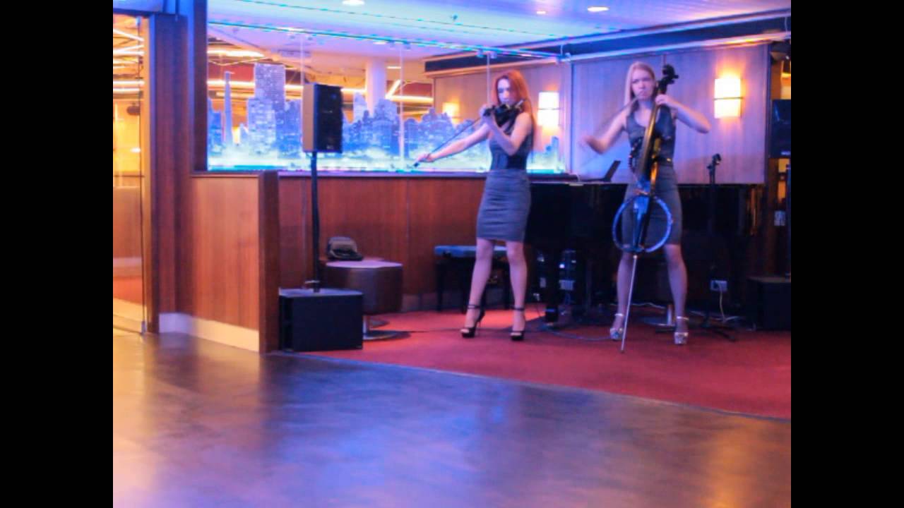 Duo violin cello. lounge music. EliteDuoREVOLUTION
