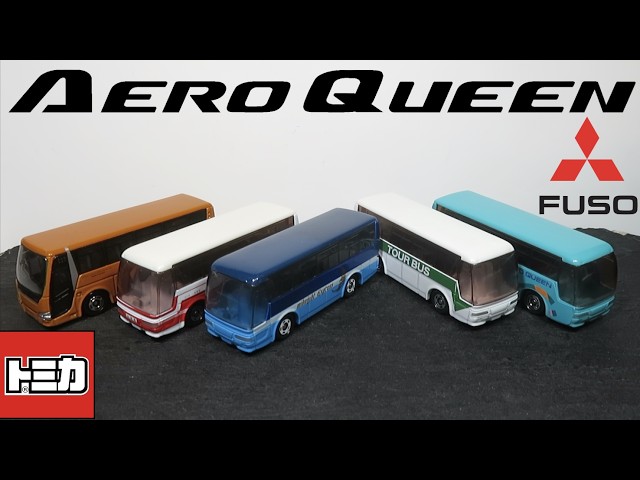 Unboxing Die-cast Cars: Mitsubishi Fuso New and Old Aero Queen
