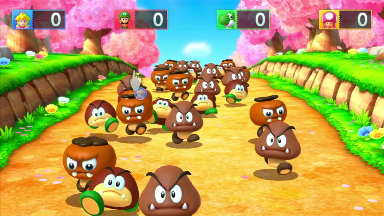 Torneo dei Minigiochi-Peach vs Luigi vs Yoshi vs Toadette