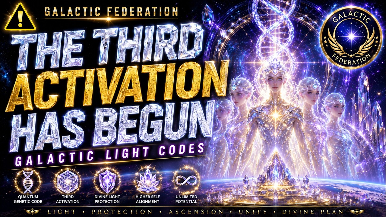 YouTubeで⚠️ THE THIRD ACTIVATION HAS BEGUN ✨Galactic Federation • Light Codes Transmission 🛸を視聴 YouTubeで⚠️ THE THIRD ACTIVATION HAS BEGUN ✨Galactic Federation • Light Codes Transmission 🛸を視聴