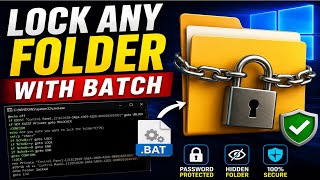 How to Create a Locked Folder Using a Batch Script in Windows