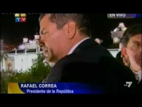 SVENTATO GOLPE IN ECUADOR, LIBERO CORREA. By Sandro Matocci.