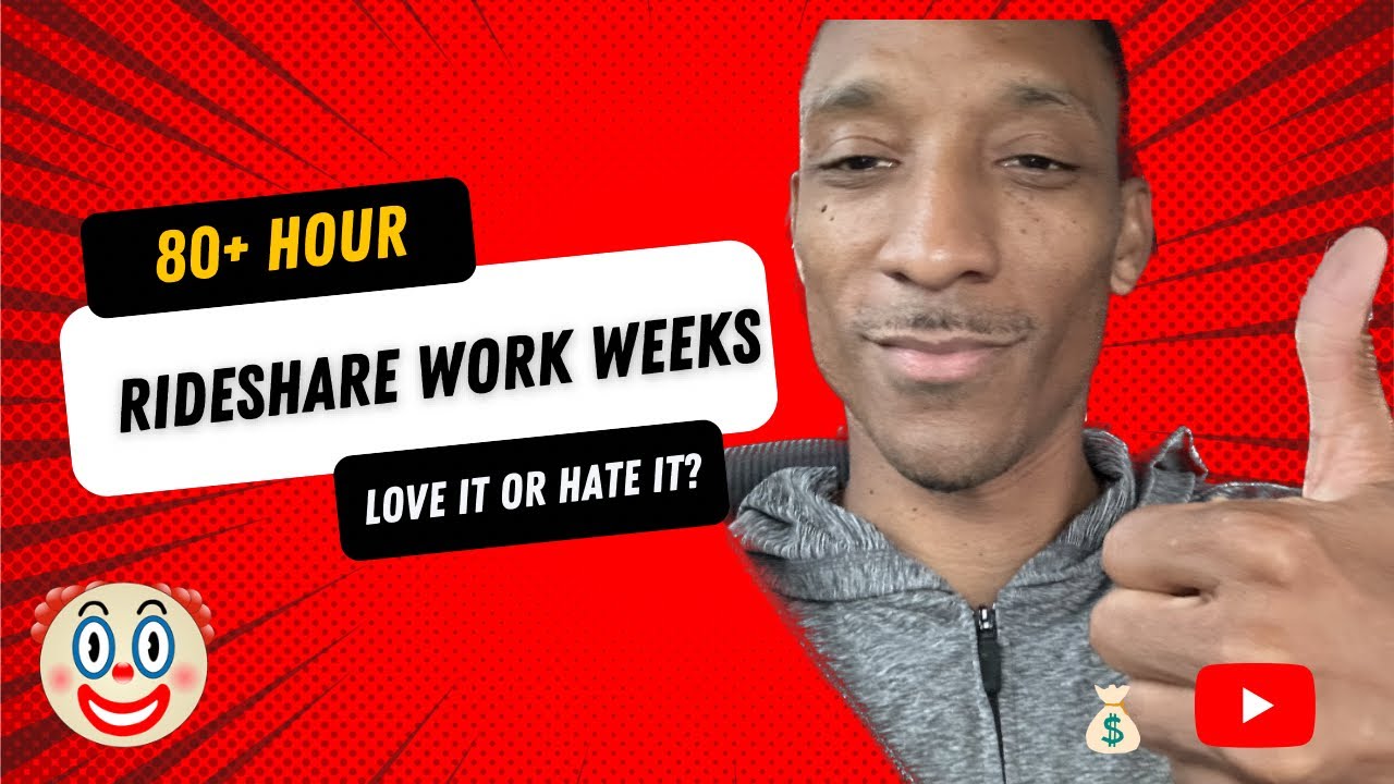 Working 80 hours rideshare per week! Good or bad? Staying positive and