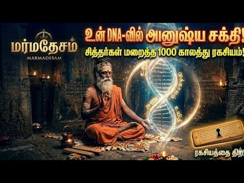 🧘சித்தர்கள் மறைத்த 1000 காலத்து ரகசியம்: உங்கள் DNA-வில் ஒளிந்துள்ள அமானுஷ்ய சக்திகள்! | #மர்மதேசம்