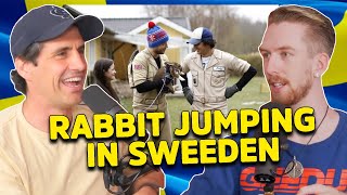 The Time Hamish and Andy tried to Race Swedish Rabbits | @LukeKidgell + @LewSpears