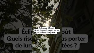 August 12th Eclipse: What are the risks of not wearing proper glasses #eclipse #glasses