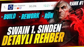 TR SWAİN 1.Sİ SEZON 12 SWAİN ÖGRETİCİ | GÜNCEL BUİLD VE RÜNLER | Pace LoL