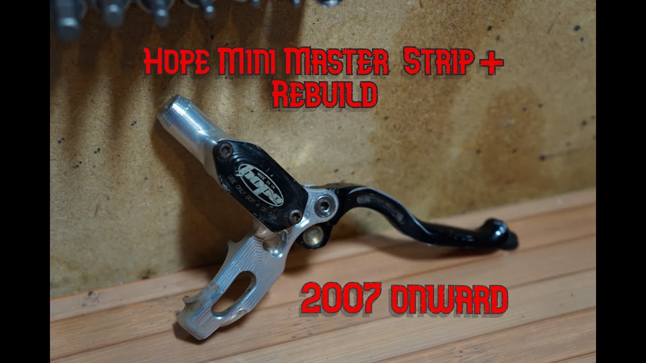 HOPE Mini Master Strip & Rebuild 2007+ model Lever HBSP