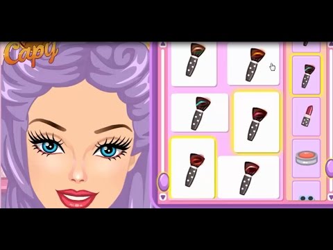 Barbie Makyaj Yapimi Barbie Makyaj Oyunu Youtube