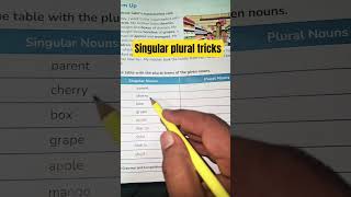 singular plural tricks. #viral #english #trendingshorts #shortsfeed