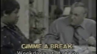Gimme A Break Promo 1987