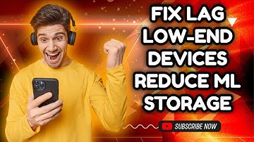 How to Reduce Mobile Legends Data Storage / Fix lag Low-End Devices / Optimize ML Storage