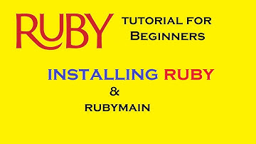 Ruby tutorial for beginners in Urdu /hindi | Installing Ruby and Rubymine |Lesson No:1