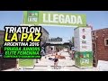 Triatlon La Paz (Argentina) 2016: Elite Juniors Femenino