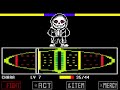 Dusttale Fullversion DustSans&Papyrus battle! [undertale fangame]