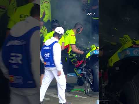 Smoke trouble for Franky at the end of Q1 ⚠️ 💨
