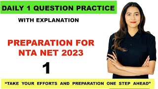 Daily Question Practice-1|NTA NET 2023 screenshot 2