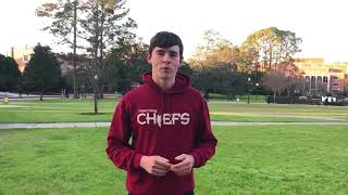 2019 FSU Orientation Leader, Harrisen Lacayo