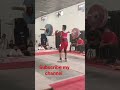 121kg clean jerk workoutpracticemakesperfectsportsfitgymviralahortsirongripindia