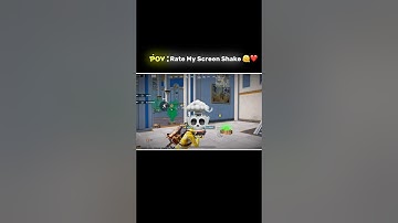 Rate My Screen Shake 🫠❤️ #neoixgaming #bgmishorts #screenshake #trending