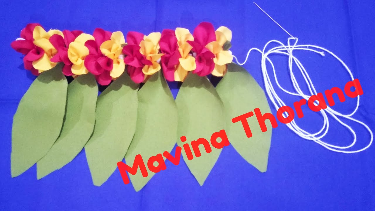 Mango Leaf Thorana | Mavina torana | Festival Deco | Deepavali | Dasara ...